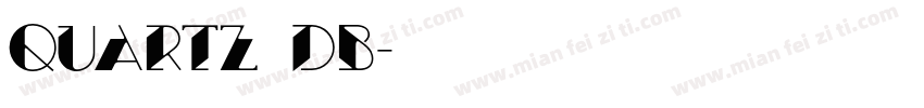 Quartz DB字体转换
